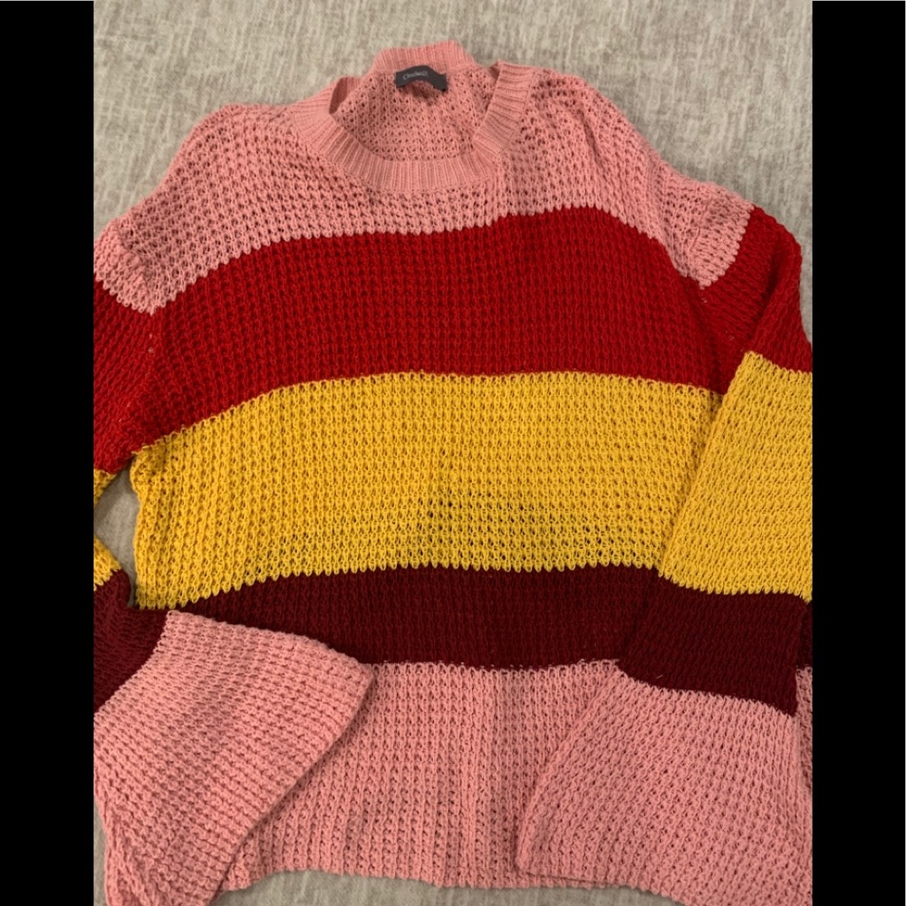 Color Block Sweater by Cloudwalk
